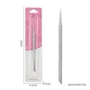 Pointed steel push-silver