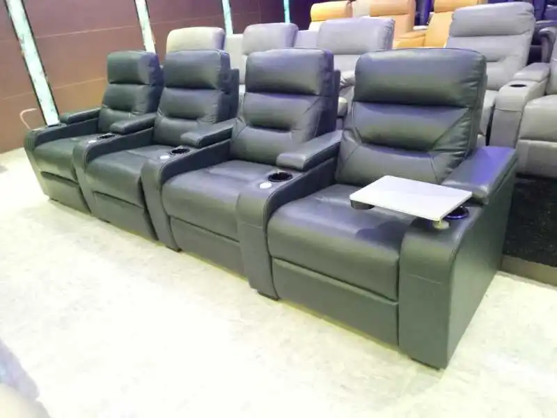 Montel 4 Seater Electric Cinema Sofa Home Theater Seating Furniture