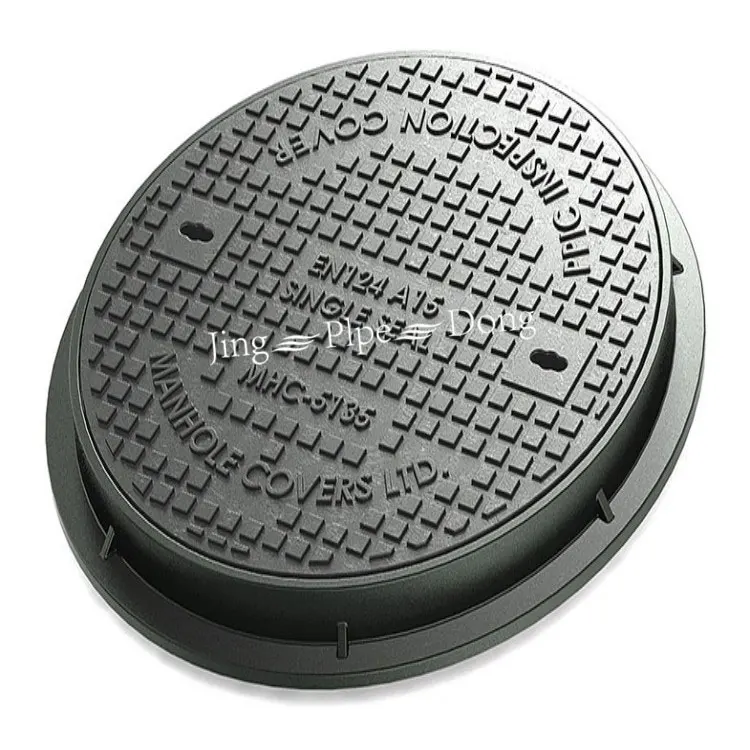 High Quality En124 Hatch Cast-Iron Heavy Type D400 with Locking System Ductile Iron Manhole Cover
