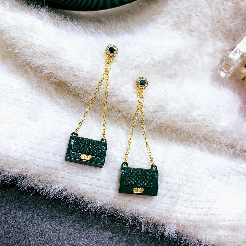 Fashion Earrings Chinese Style Personalized Cute Small Bag Shape