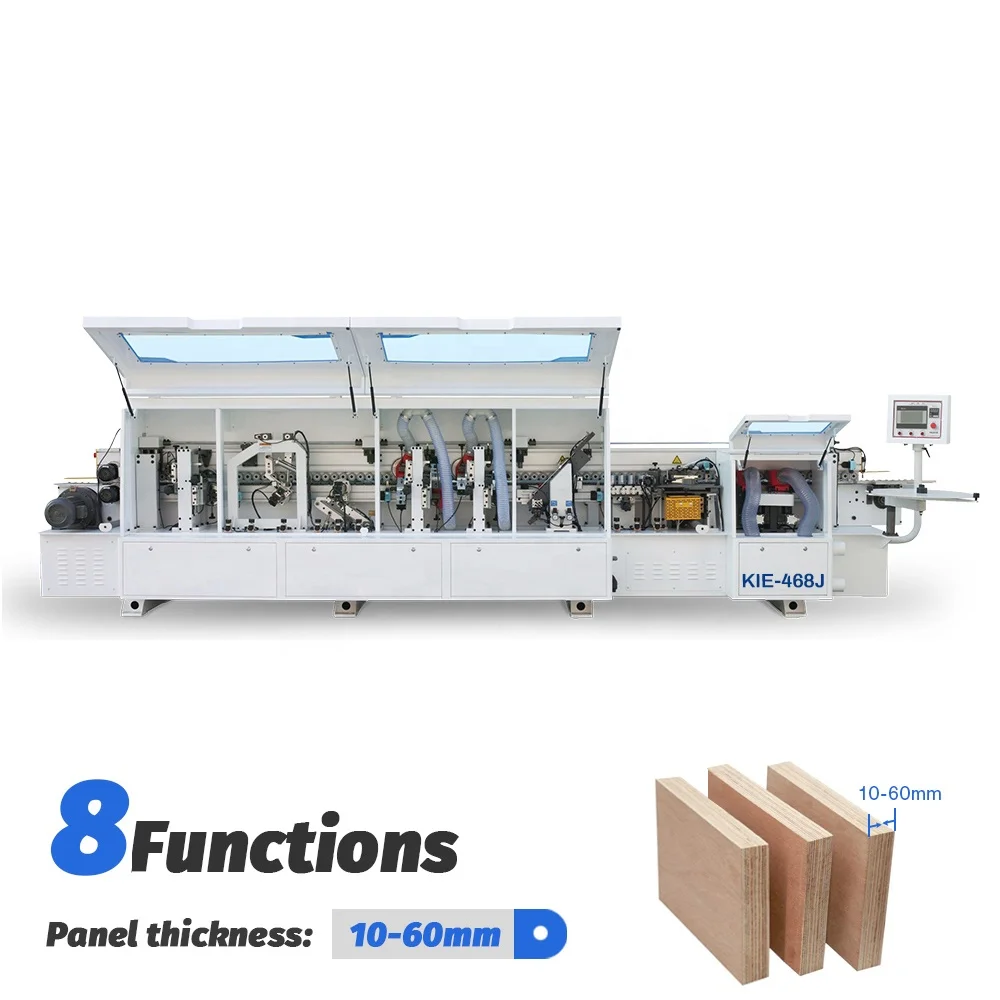 KIE-468J оптовая продажа хорошая цена автоматический кромкооблицовочный станок для обработки древесины Кромкооблицовочный с предварительно