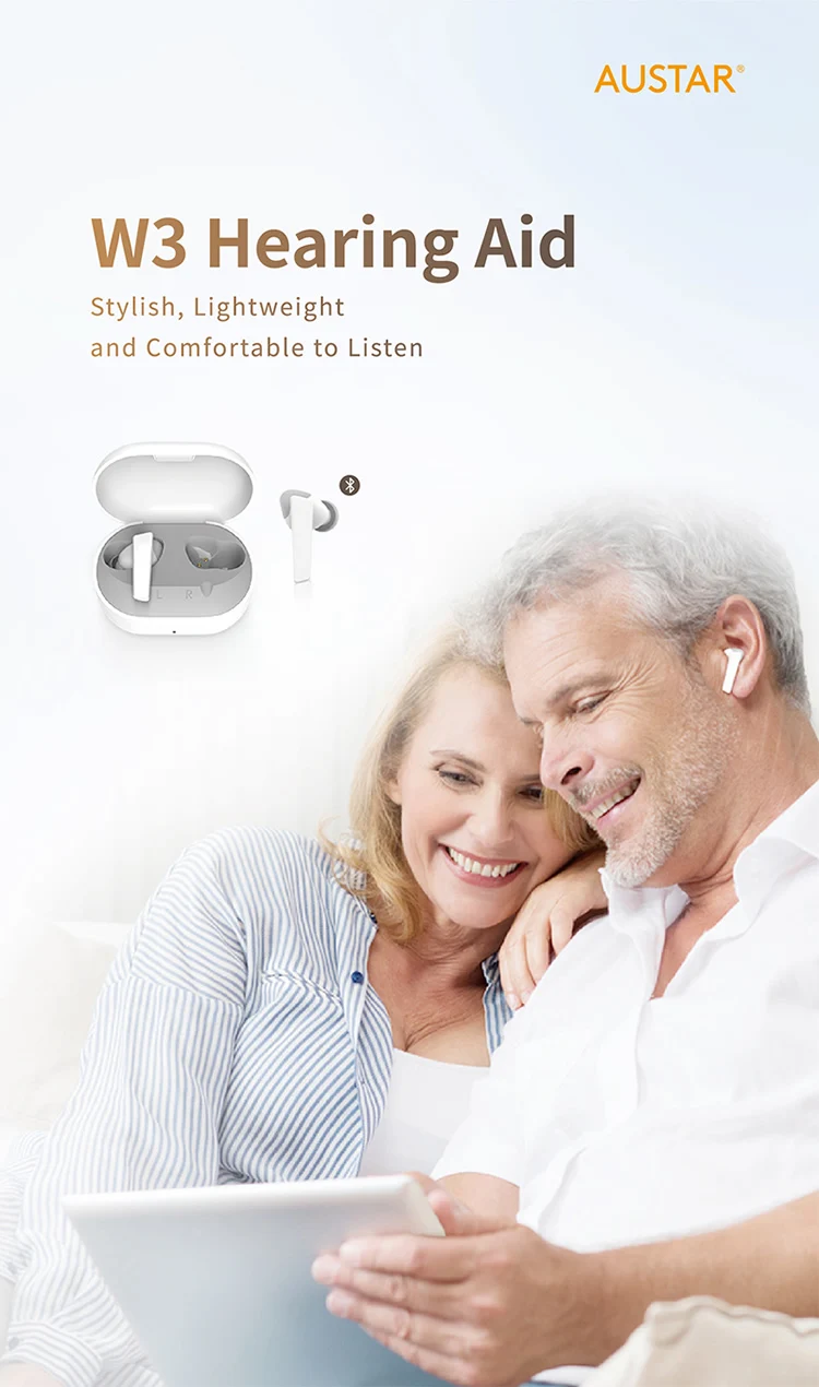 Austar Hot Sell Smart Self Fitting Digital Wireless Hearing Aid