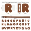 Chocolate-M(30 letters+1 collar)