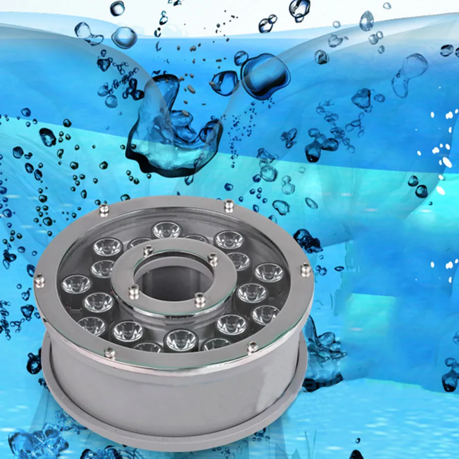 Best Price 12*3W 24V Stainless Steel LED Underwater Lamp for FouZILBains