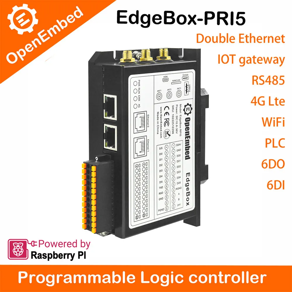 Mini PLC PAC Dedicated Controller, Industrial Automation Control RS485 ...