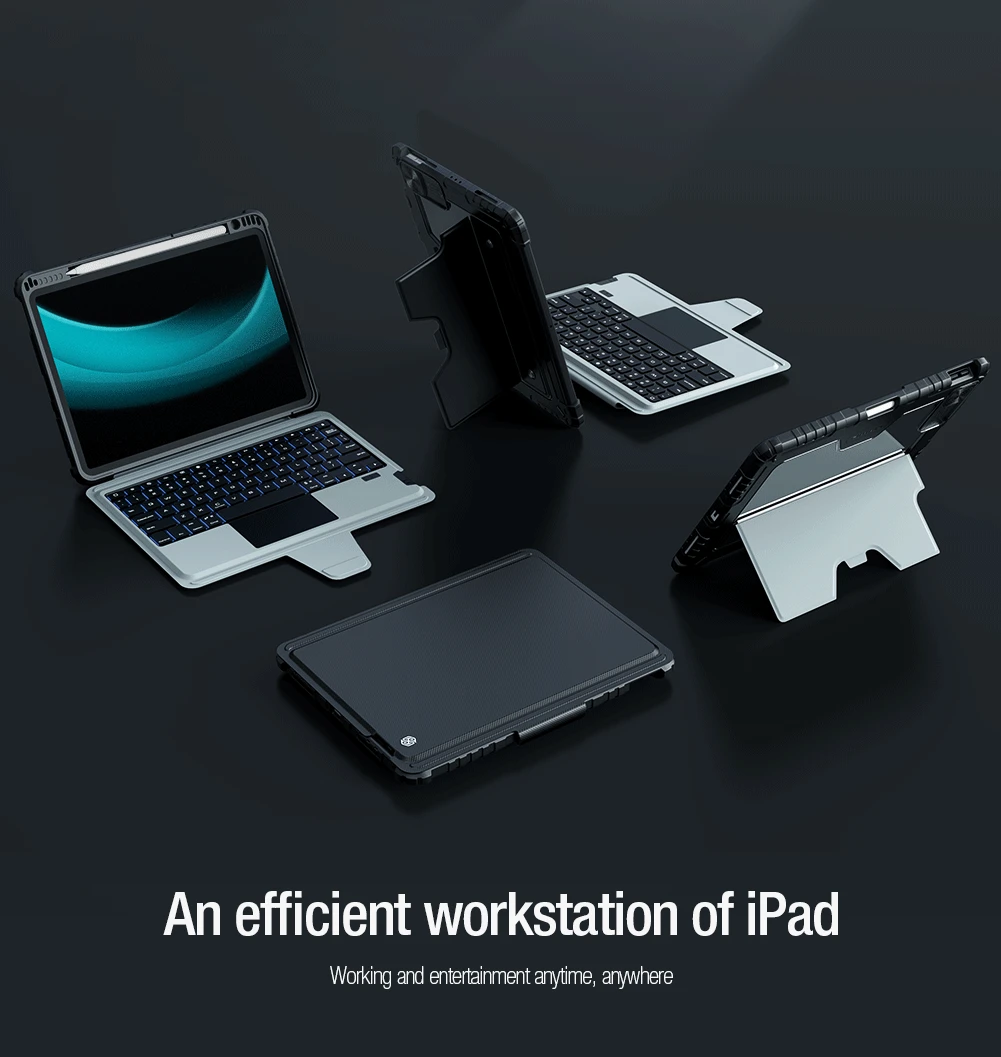 Nillkin Bumper Combo Keyboard Case - Ipad Air Protection