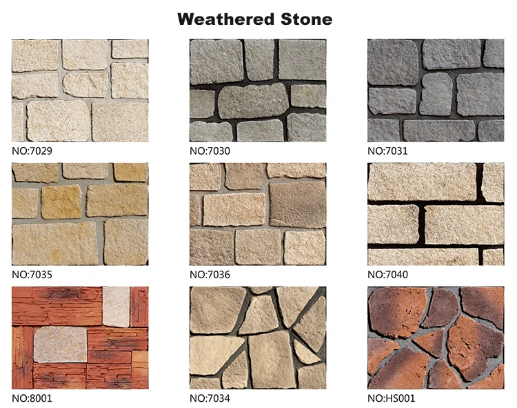 Garden Castle Brick Decorative 3d Wall Panel Fireplace Rive Rock Stone ...