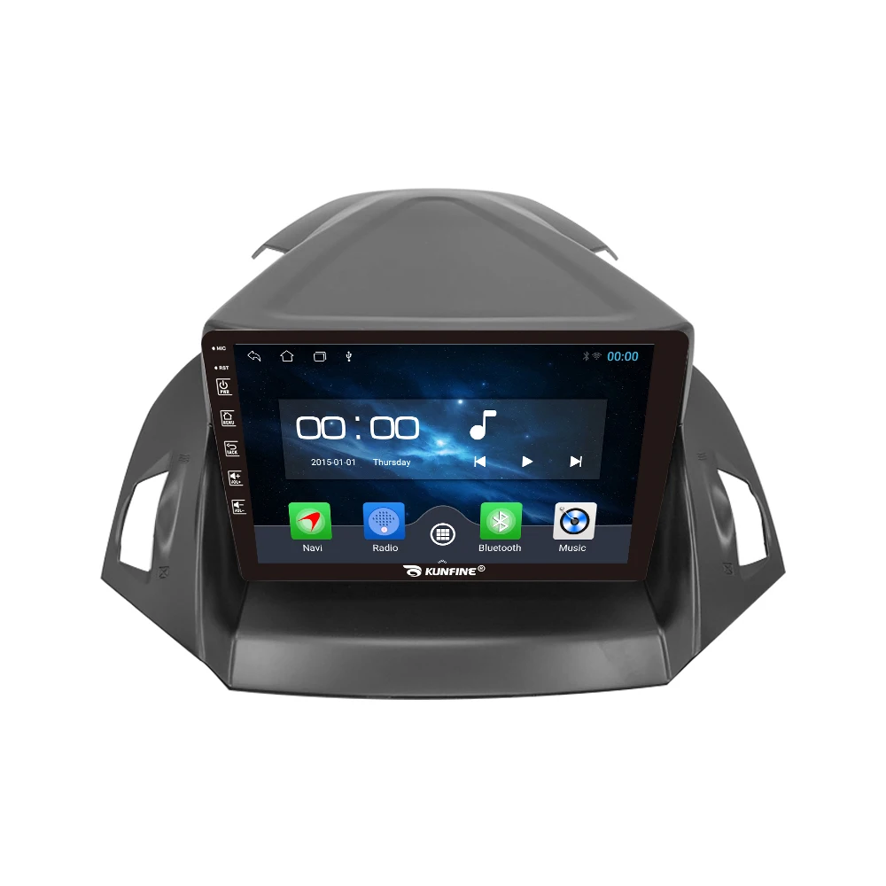 Autoradio Android 14 Pour Ford Kuga Escape C-Max 2013-2017 – Écran 9 Pouces QLED, 6Go RAM 128Go, 4G LTE, CarPlay/Android Auto, DAB+, DSP