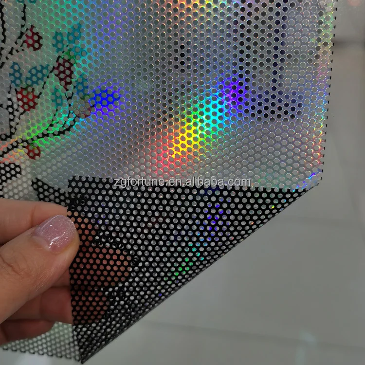 trone tjene Fange Wholesale Design See Through One Way Vision Film Mesh Window Glass Sticker  Material From m.alibaba.com