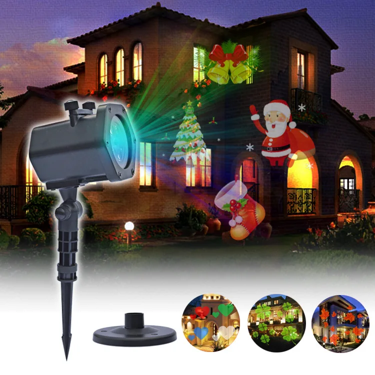 Stage Disco Residential Garden Landscape Decor Solar Laser Lamp Outdoor Waterproof Projector Laser Led Lawn Lamps