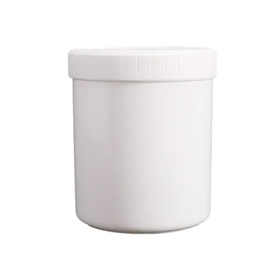 1000ml 1000g  35oz HDPE Jar Matt White Jar Cream Bottle Wide Mouth Bottle Ink Bottle
