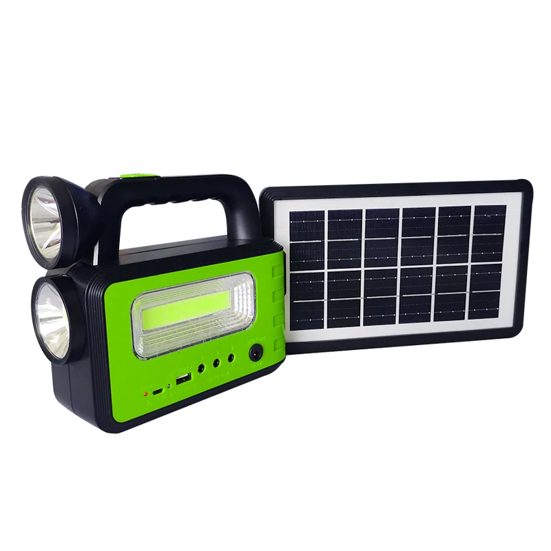 Solar Generator Power Station with Solar Panels Portable Generator Lighting