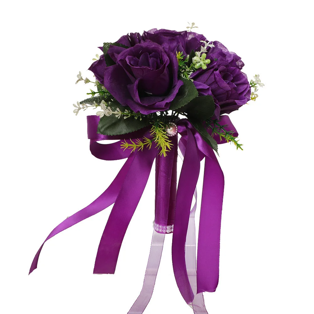 Ramo De Novia De Simulación Pastoral,Accesorio De Boda,S1464f - Buy Boda  Flores Ramos De Novia,Ramo De Flores De La Boda,Boda Bouquet Ramo De Novia  Product on Alibaba.com