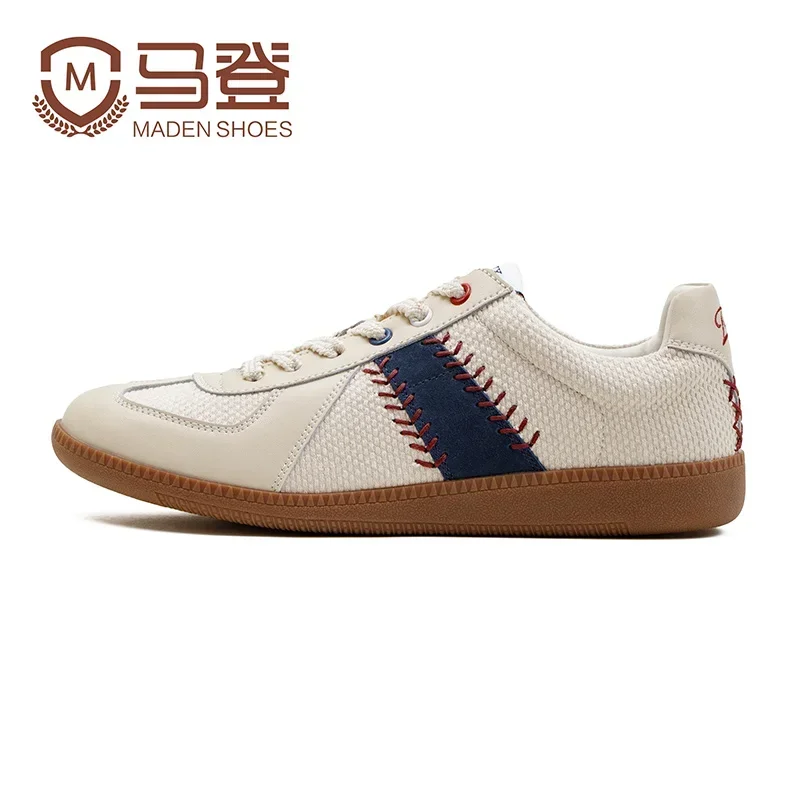 Shoes Men Maden Men Shoes High Quality Vintage Baseball Workwear Classic  Retro Outdoor Low-Top Casual Walking Shoe Summer RTS