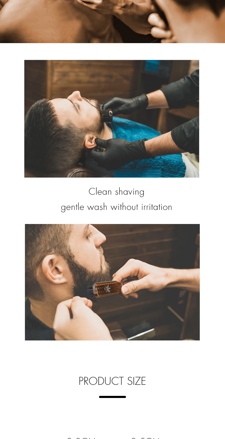 Fade Brush Detangling Hair Brush Beauty Salon Custom Massage Extension