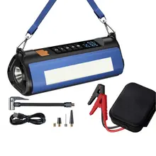 10000MAH Emergency Tools 150 Psi Tire Inflator Peak 1200A Car Jump Starter Power Bank With Air Compressor Wholesale