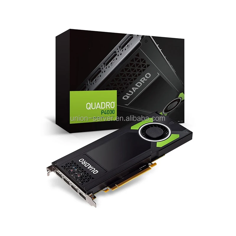 New In Stock QUADRO P4000 256 Bit GDDR5 8GB Graphics Card Server 
