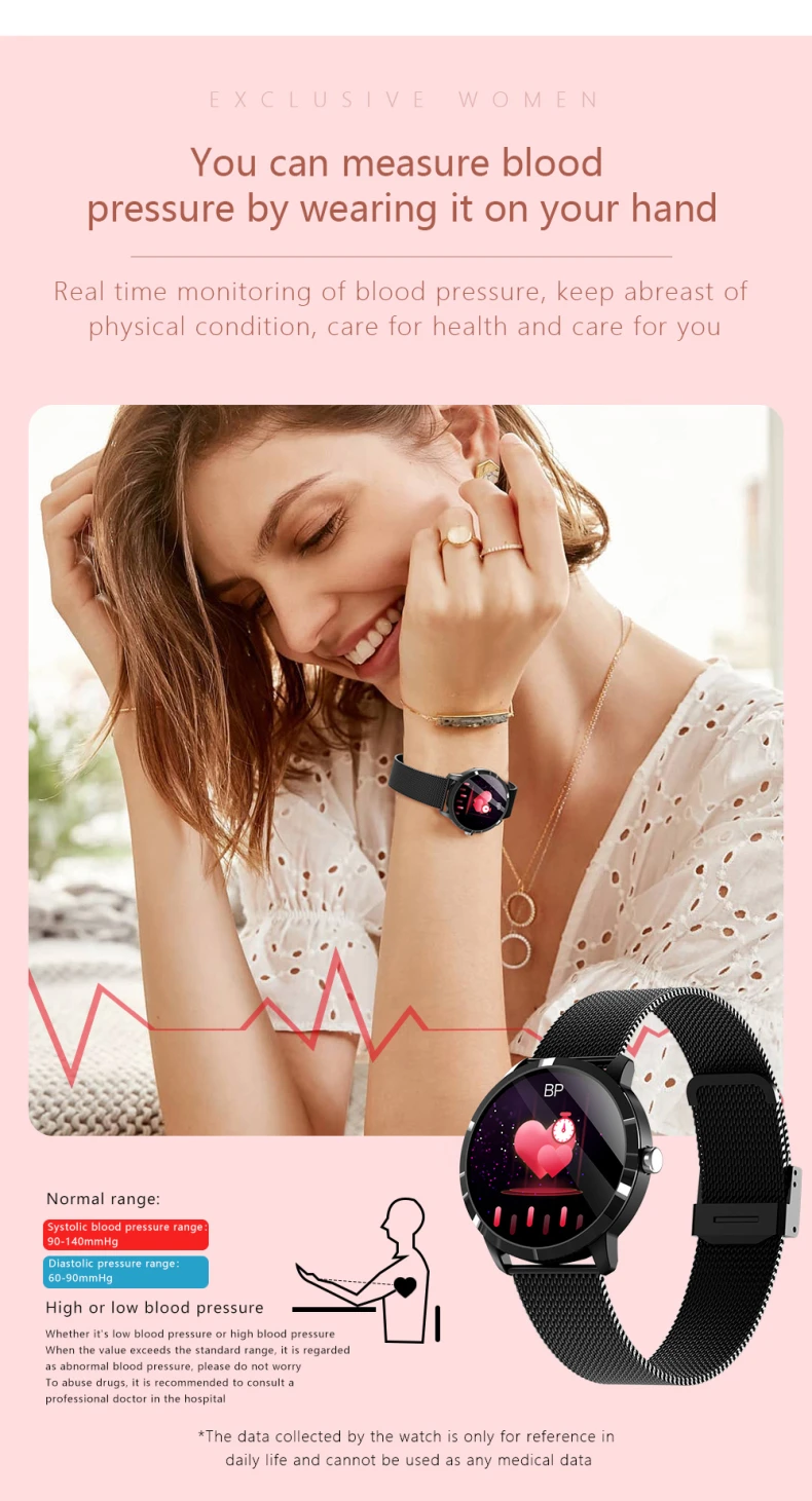 Q8L Smart Watch Women Sport Bracelet Wristband Waterproof BT Low Price Cheap Heart Rate Monitor Q8L Smartwatch (7).jpg
