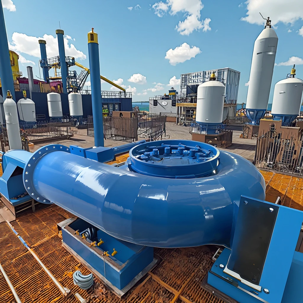200kW Francis Turbine Generator Smart Automatic Horizontal Hydro Turbine for HPP for Water Use 20m Head