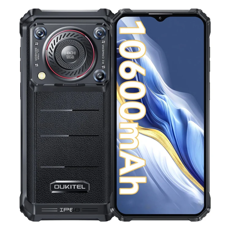 OUKITEL WP36 Rugged Mobile Phone 8GB+128GB, 90Hz Display