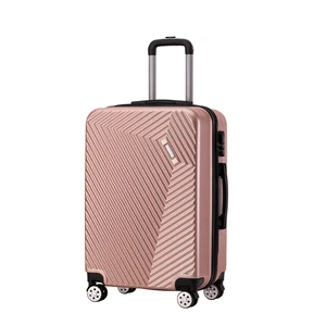 Customized Luggage Sets Trolley Bags Case Carry-ons ABSPlastic Travel Luggage with Wheels