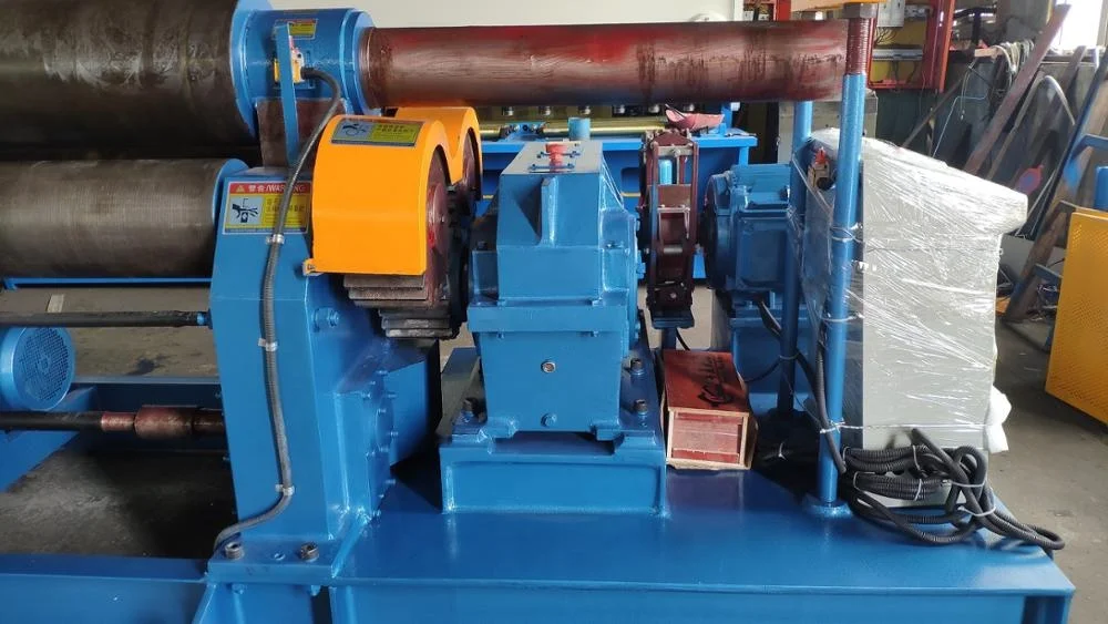 
 W11-6x2500 3 роликовая гибочная машина для прокатки листового металла для пластины 6 мм  
