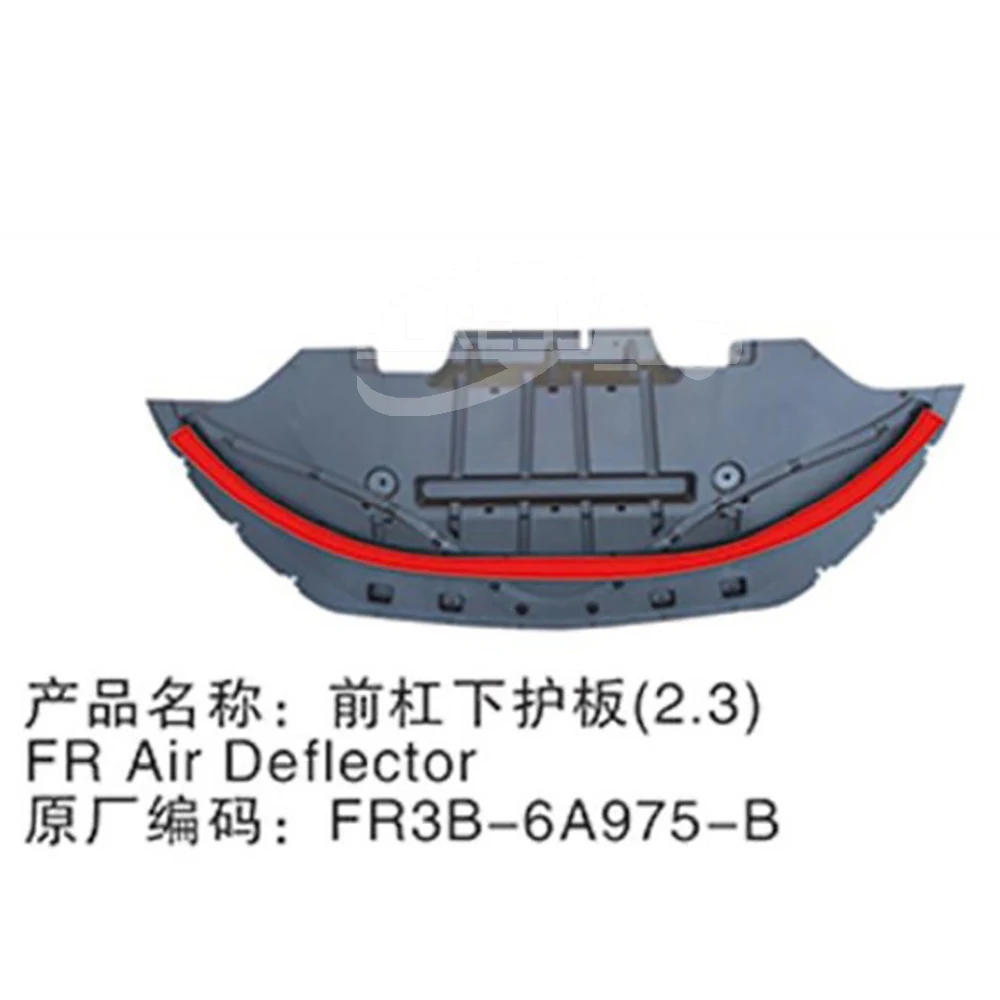 For Mustang 2015 Front Bumper Air Deflector FR3Z17626C FR3B6A975CC Spl... — 3
