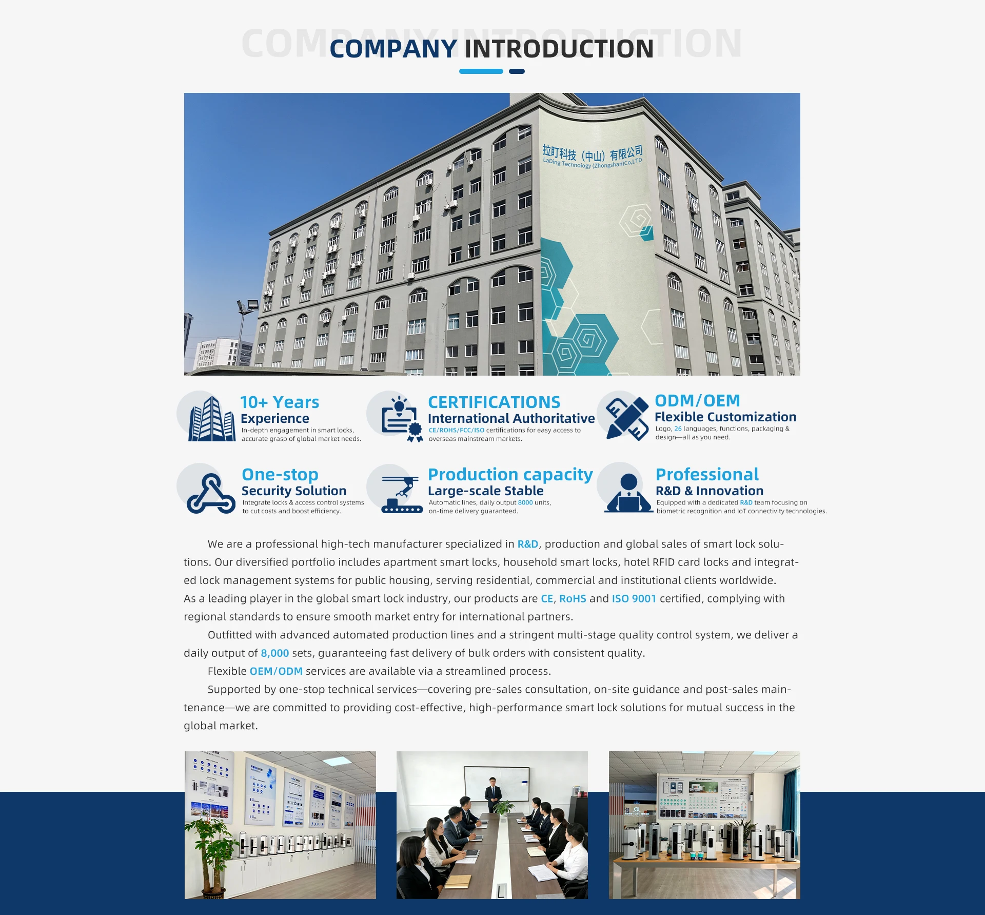 Company overview