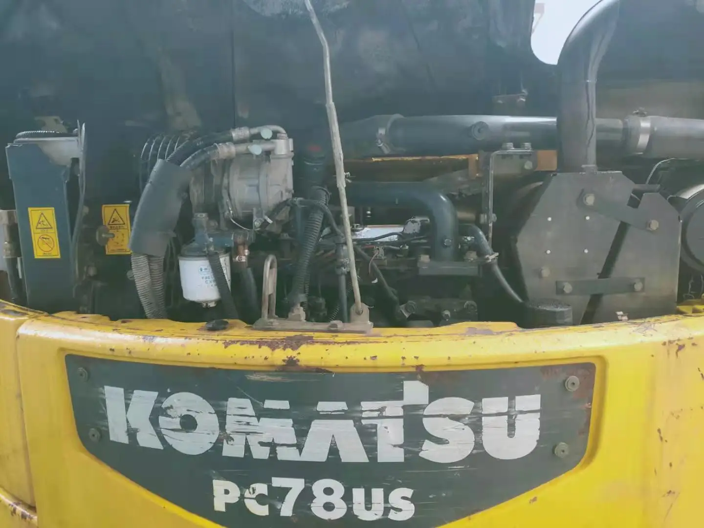 Оригинальный экскаватор Komatsu PC78 PC78US PC128 PC138, сделано в Японии, в сильном рабочем состоянии