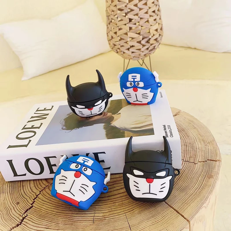 Custodia Doraemon Marvel Cartoon Anime Per Airpods 1 2 Cover In Silicone  Per Apple Airpod Pro Accessori Per Auricolari Wireless Anti-smarrimento -  Buy Per Airpods Gen 3,Airpods 2nd Gen 1 1,Airpods Cinghia