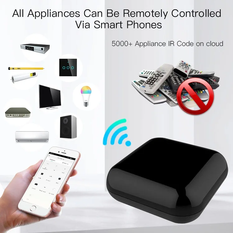 Shuwei Tuya App пульт дистанционного управления мобильный телефон Wifi умный инфракрасный пульт дистанционного управления для бытовой техники