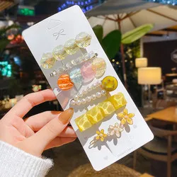 Лидер продаж симпатичная женская заколка с жемчугом в стиле instagram супер волшебная для волос