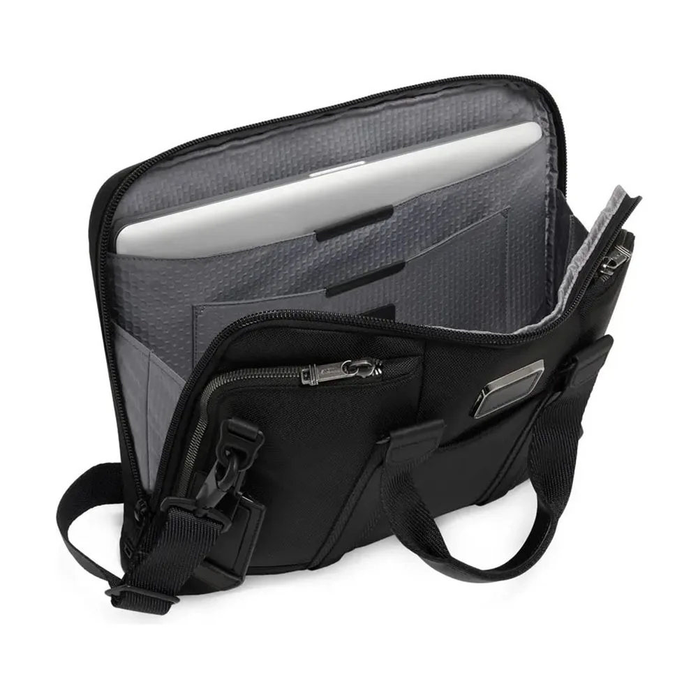 Брендовый Роскошный Тонкий деловой мужской портфель для