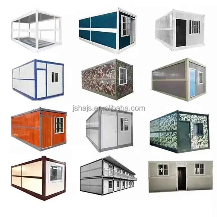 Prefab Shipping Container Design Customized 20ft 40ft Steel Frames Prefab Shipping Containers Houses ...