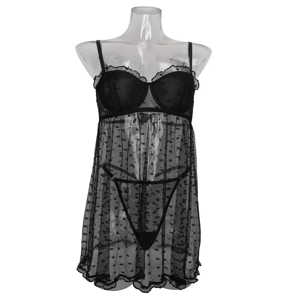 Pretty Flowers Babydoll Intimissimi 2019 Trasparente Intimissimi