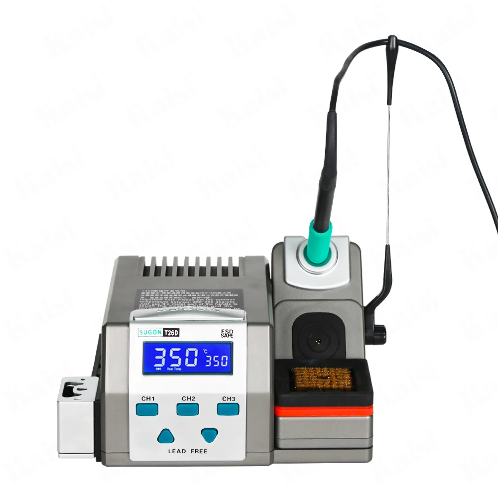 SUGON T26D Instant Heating High Efficiency and Safety  Soldering Iron Station for Mobile Phone Repair