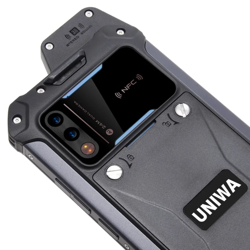 Uniwa W888 6.3 Inch 2W Big Speaker Global Version IP68 Waterproof