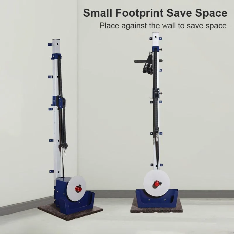 Home Gym Vertical Resistance Trainer Eccentric Flywheel Training with Iron Centrifuge Pully Strength Training Machine
