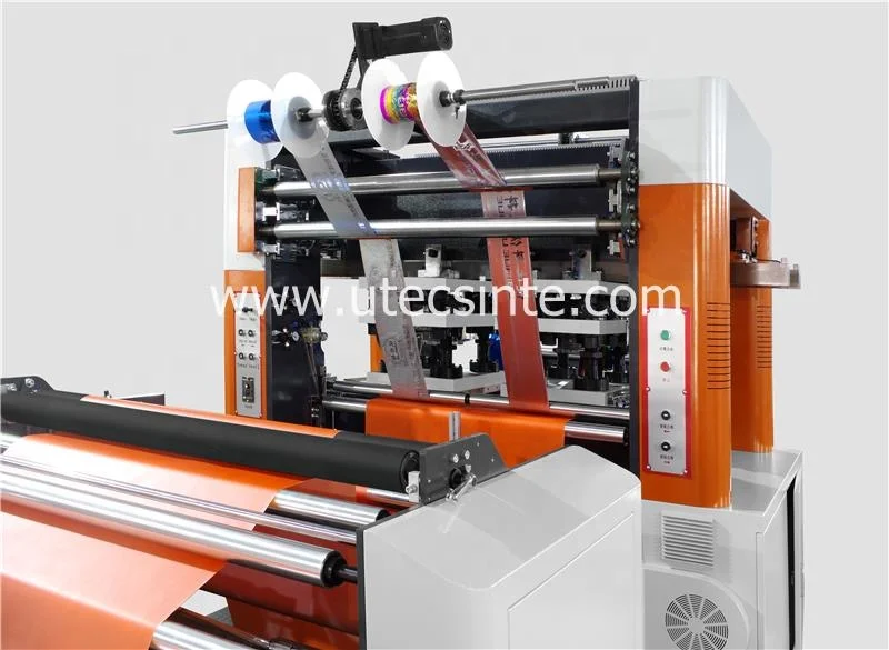 UT1200 Automatic Biodegradable PP Polypropylene Nonwoven Fabric Cloth Roll Box Kraft Paper Bag Hot Foil Stamping Machine