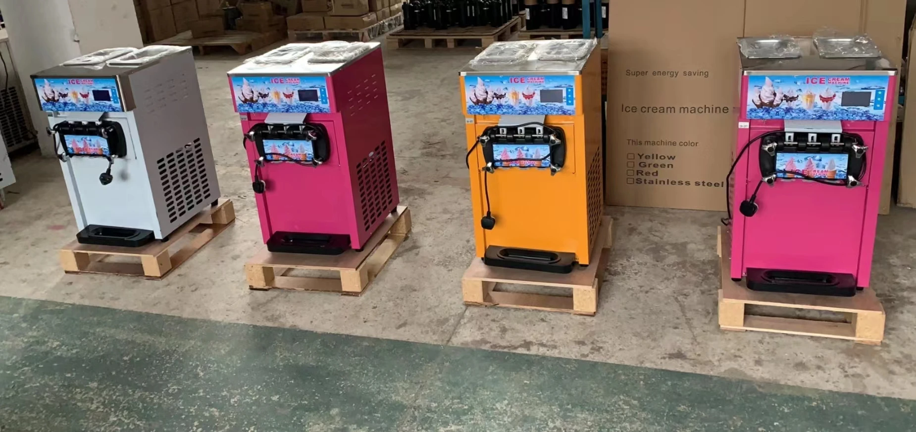 Commercial Ice Cream Machine Icecream Maker Ice Cream Machine Soft Ice