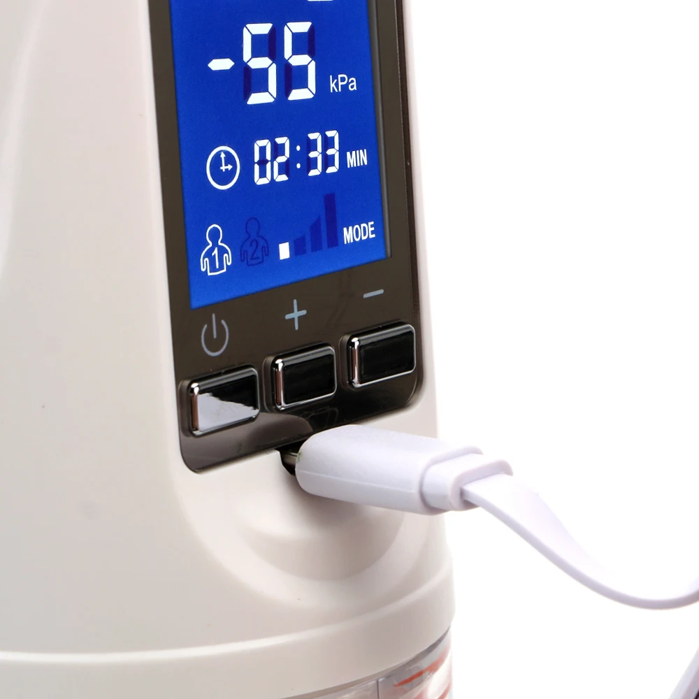 USB Rechargeable LED Automatic Electric Penis Vacuum Pump Male Penis Pump Enlargement Sex Toy for Men