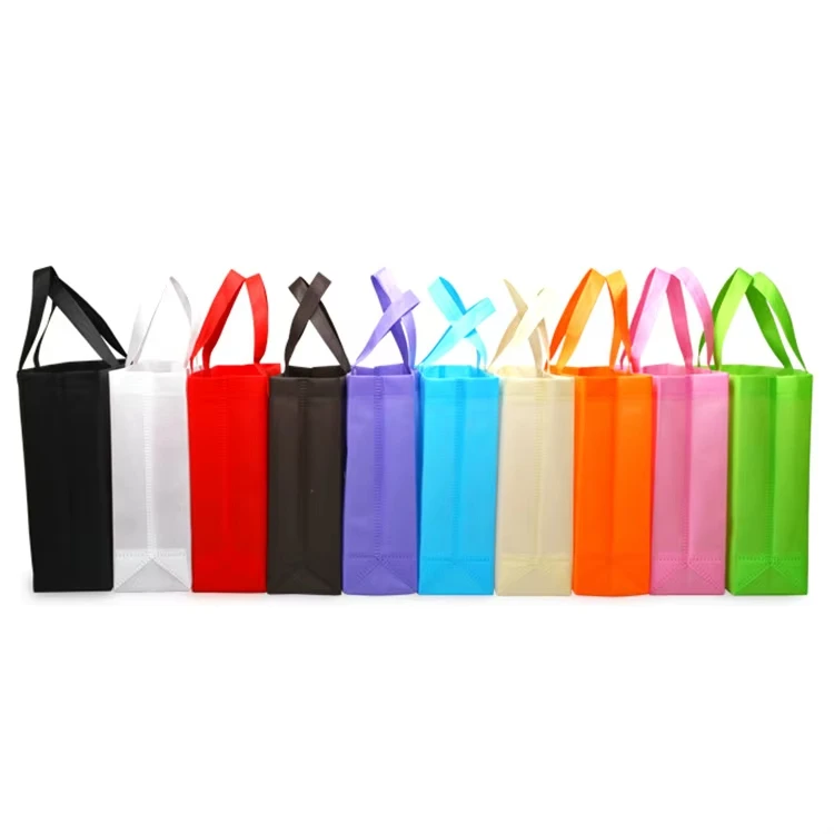 Cheap Non Woven Tote Bag Wholesale Non Woven Tote Bag Custom logo Non Woven Shopping Bag manufacture