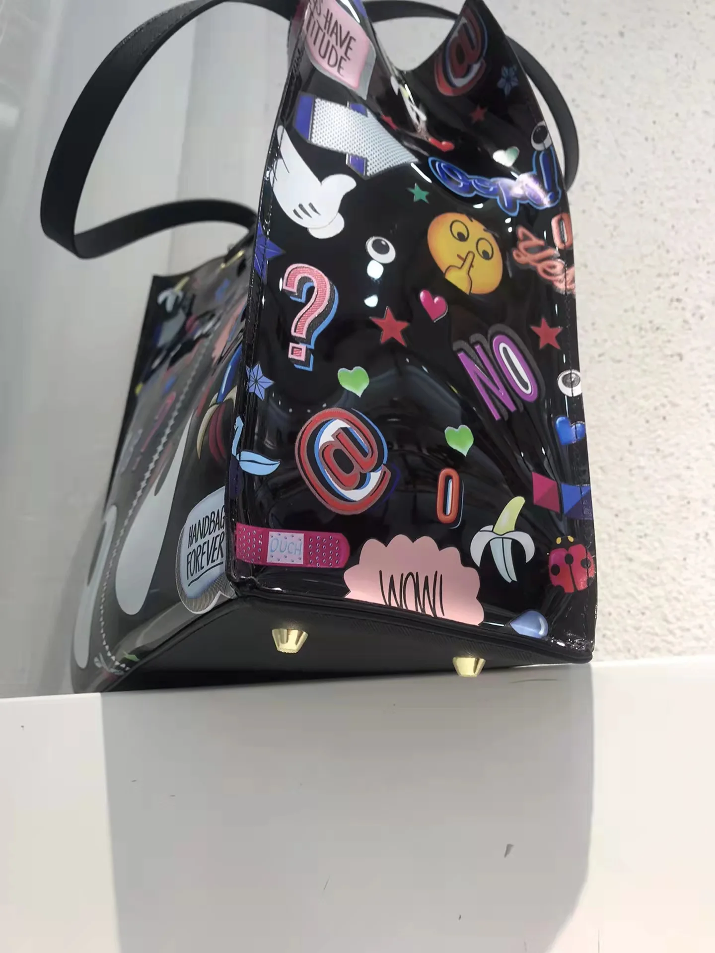 Lux New Arrival MSCHF Large Capacity Black Tote Bag for Women Men Unisex Bag  Street Fashion Style Trendy Korea Ins Handbag - AliExpress