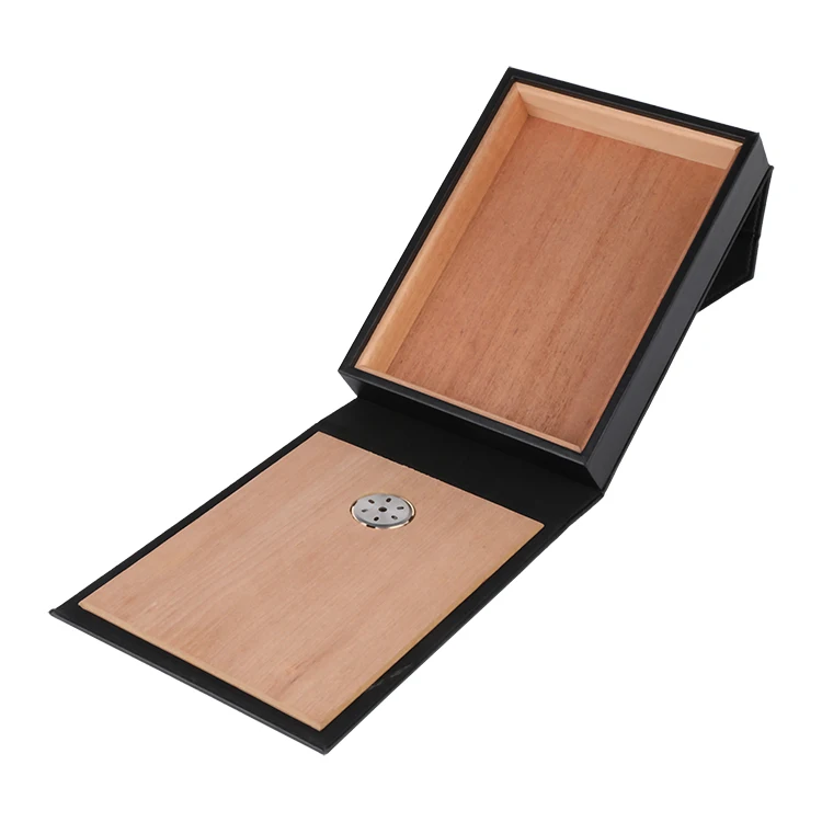 Leather Cigar Travel Box Cigar Box Portable Wholesale Customized In