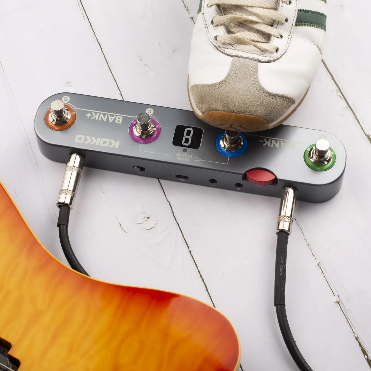 KOKKO KE1 Multi-Functional Guitar Effects Unit with Built-In