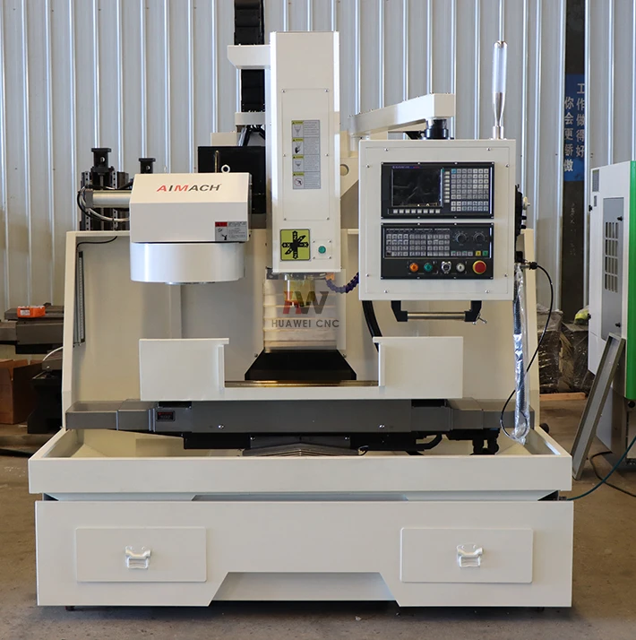 China Hot Sell 5 Axis Vertical Fanuc CNC Milling Machine XK7124 BT40 Spindle Small for Metal