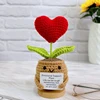 Red heart plant(no base)