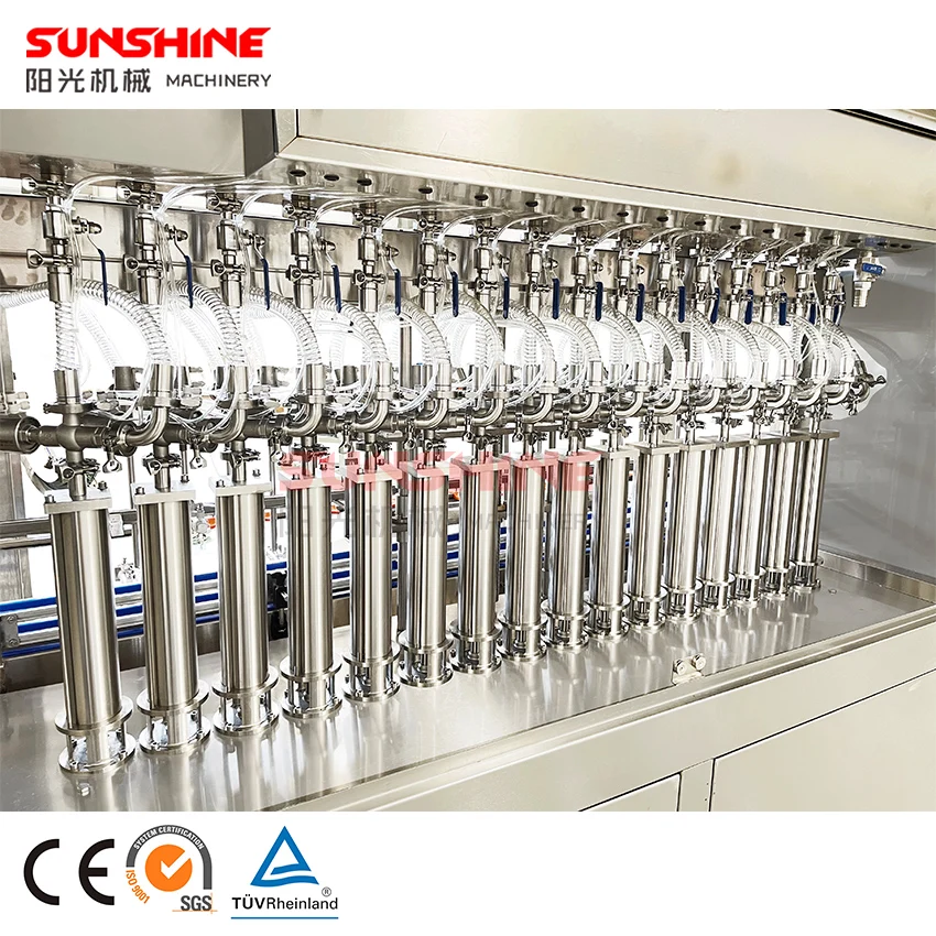 Automatic Cleaner Clinging Gel Deodorizer Chlorine Destaining Concentrate Rinse Additive Washing Solvent Bottle Filling Machine