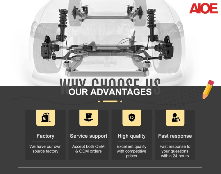 Auto Shock Absorber Struts for TOYOTA COROLLA manufacture