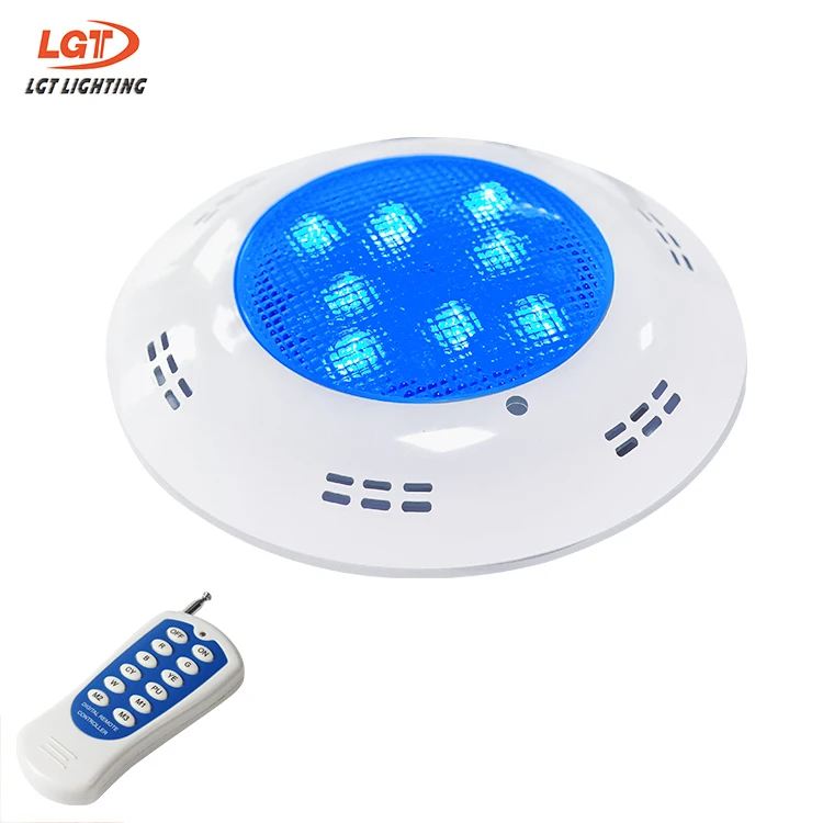 Ip68 погружной бассейн PC материал Rgb Освещение настенный пульт дистанционного управления светодиодный